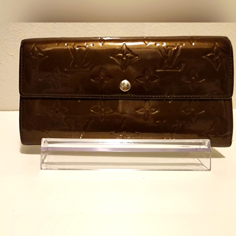 Louis Vuitton Vernis Long Bifold Wallet